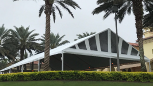40 X 10 Gable End Frame Tent (Grass Or Concrete) rental Jupiter, FL