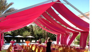 40 X 20 Frame Tent W/ Drapes (Grass Or Concrete) rental Jupiter, FL
