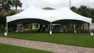 40 X 40 High Peak Tent (Grass Or Concrete) rental Jupiter, FL