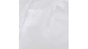 48In X 66ft White Organza 2" Top & Bottom Loop rental Jupiter, FL