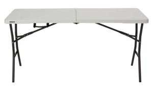 5' X 30" Rectangular Table - Plastic rental Jupiter, FL