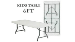 6 Ft X 30" X 19H Children Rectangular Banquet rental Jupiter, FL