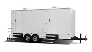 6 Stations Luxury Portable Restroom 8X17ft rental Jupiter, FL