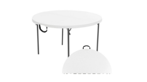 60" Round Table - Plastic Folding rental Jupiter, FL