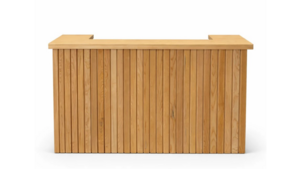 6ft Natural Wood Folding Bar rental Jupiter, FL