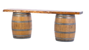 7' Wine Barrels Bar rental Jupiter, FL