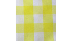 72X120 Lemon/White - Polycheck rental Jupiter, FL