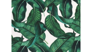 72X72 Banana Leaf- Polyester- Overlay rental Jupiter, FL