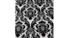 72X72 Black & White Damask- Overlay rental in Jupiter, FL