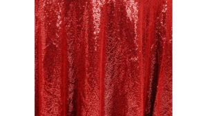 72X72 Red - Sequin- Overlay rental Jupiter, FL
