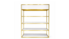 7ft Fenix Barback Shelf - White/Gold rental in Jupiter, FL