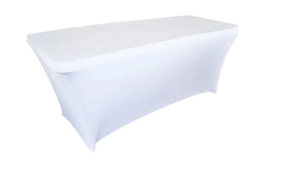 90X132 White - Spandex rental Jupiter, FL
