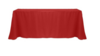 90X156 Holiday Red- Polyester rental in Jupiter, FL