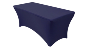 90X156 Navy - Spandex rental Jupiter, FL