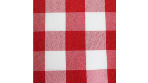 90X156 Red/White Polycheck rental Jupiter, FL