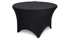 96" Black Spandex rental Jupiter, FL