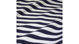 96" Navy & White Stripes - Carrousel - Polyester rental Jupiter, FL