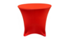 96" Red Spandex For 36 Low Top Table rental in Jupiter, FL