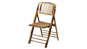Bamboo Wood Folding Chair rental Jupiter, FL