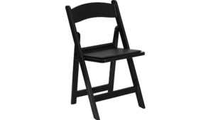 Black Garden Folding Chair W/Padded Seat rental Jupiter, FL