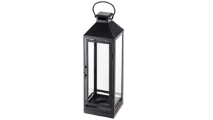 Black Metal Lantern 19" X7 X7 rental Jupiter, FL