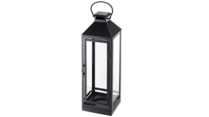 Black Metal Lantern 21" X 5.5 X5.5 rental Jupiter, FL