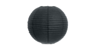 Black Paper Lantern 12" rental Jupiter, FL