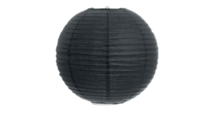 Black Paper Lantern 16" rental Jupiter, FL