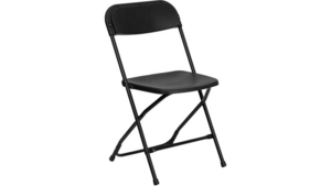 Black Samsonite Folding Chair rental Jupiter, FL