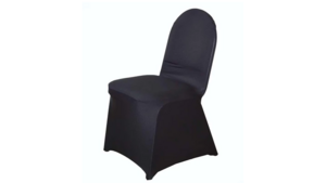 Black Spandex Banquet Chair Cover rental Jupiter, FL