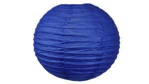 Blue Paper Lantern 14" W/ Light rental Jupiter, FL