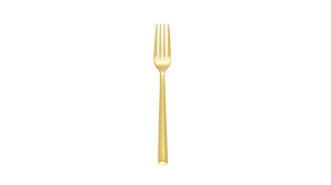 Brushed Gold Dinner Fork ( Set Of 10) rental Jupiter, FL