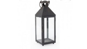 Check With The Warehouse Black Metal Lantern 15" rental Jupiter, FL