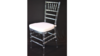 Clear Chiavari Chair W/White Cushion (1 - In Sr) rental in Jupiter, FL