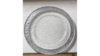 Clear Glass Charger W/ Silver Rim rental in Jupiter, FL