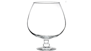 Cognac Snifter Glass Vase rental Jupiter, FL