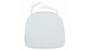 Cushion - White Polyester Cover (Tie Up) rental Jupiter, FL