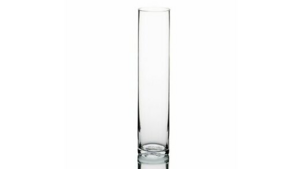 Cylinder Glass Vase 23 1/4" H X 4" W rental Jupiter, FL
