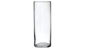 Cylinder Glass Vase Rhinestone 10" H X 3" W rental Jupiter, FL