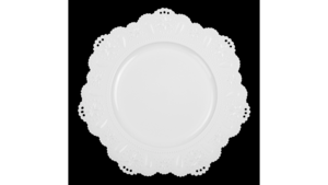 Flower Charger Edge Beach Star White 13" rental Jupiter, FL