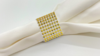 Gold Rhinestone Napkin Ring rental in Jupiter, FL