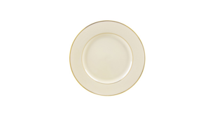 Ivory/Gold Salad/Dessert Plate rental Jupiter, FL
