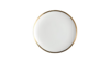 Luna White w/ Gold Rim Coupe Salad/Dessert Plate rental in Jupiter, FL