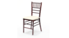 Mahogany Chiavari Chair W/Ivory Cushion rental in Jupiter, FL