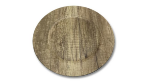 Poplar Gray Wood - Rustic Charger 13" rental Jupiter, FL