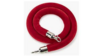 Red Stanchion Velour Rope - 5' rental in Jupiter, FL
