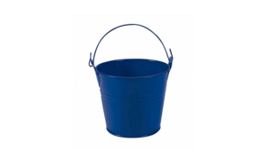 Small Metal Blue Bucket rental Jupiter, FL