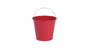 Small Metal Red Bucket rental Jupiter, FL