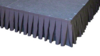 Staging Skirt Per Feet - Black rental in Jupiter, FL