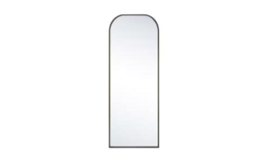 Standing Mirror - Black Edge 26" W X 71" H rental Jupiter, FL